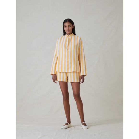 NWT Attersee The Shorts Yellow Stripe / 1 / XS/S - Picture 1 of 4